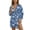 Blue White Floral Print, variant on Renewold Swimsuit Coverup for Women Long Sleeve Button Up Shirt Breathable Button Down Shirts for Women Shirt Lightweight Resort Wear with Pockets Fashion Beach Tops, Blue White Floral Print, S