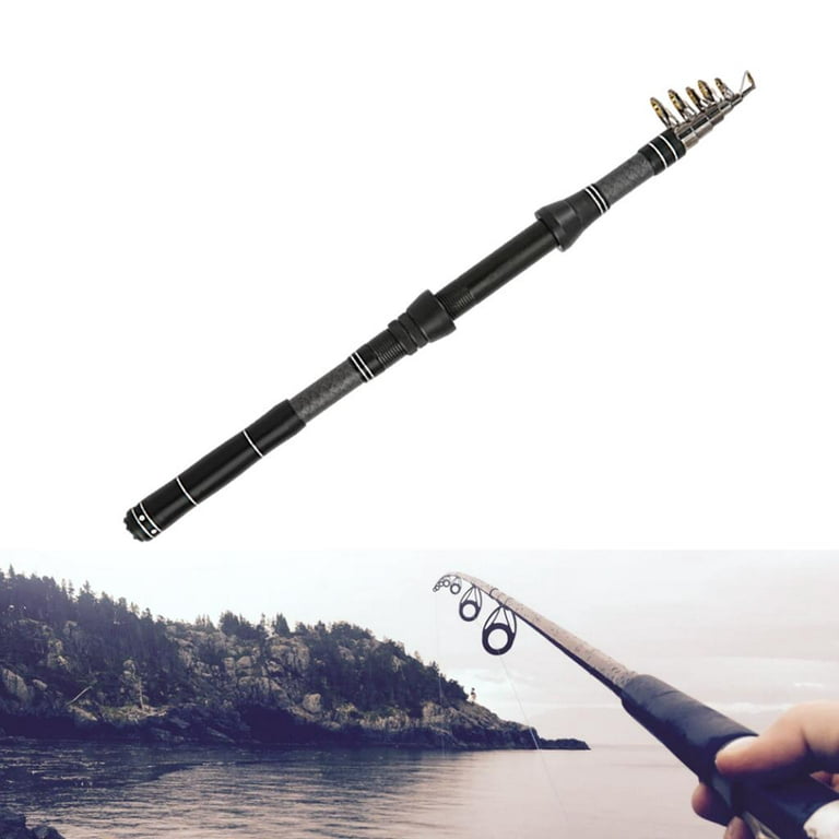 1.8-3.0m Telescopic Folding Fishing Rod - Strong Portable Fishing Pole for  2.4m