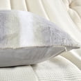 thumbnail image 5 of Home Soft Things Beckie Stripe fauxfur Throw Pillow Covers Set of 2, NO INSERT 20'' x 20'' - Vapor, 5 of 8