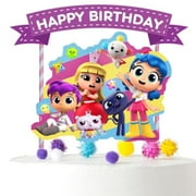 True and the Rainbow Kingdom Cake Topper For Cartoon Birthday Party Decorations .