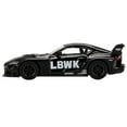 thumbnail image 2 of Toyota GR Supra LB Works RHD (Right Hand Drive) Black "China Exclusive" 1/64 Diecast Model Car by True Scale Miniatures, 2 of 3