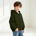 thumbnail image 4 of VIPOIN Boys Girls Zip‑Up Hoodie, Raglan Long Sleeve Soft Sweatshirt with Pockets, Sizes 5-16 Years, 4 of 8