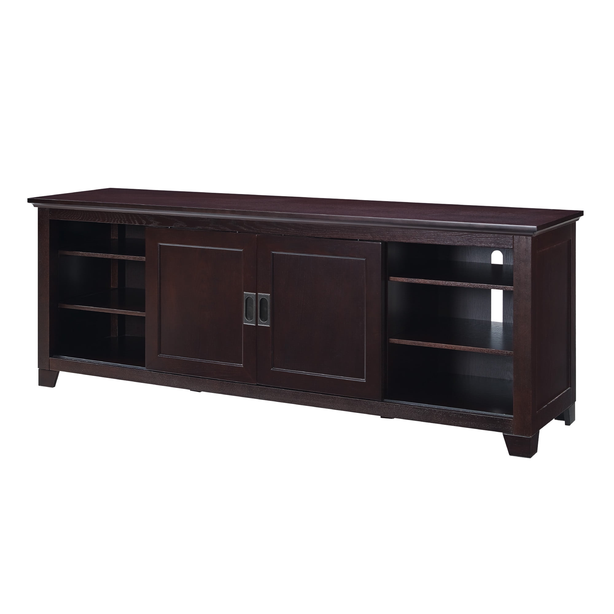 Manor Park Sliding Door TV Stand for TVs up to 78" - Espresso