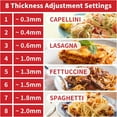 thumbnail image 4 of All Metal 3-in-1 Pasta Attachment Set for  Stand Mixer with Roller and Cutters, 4 of 6