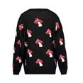 thumbnail image 5 of Ugly Christmas Sweaters For Women Sweater Women Crewneck Long Sleeve Knit Sweater Loose Cute Graphic Pullover Sweater, 5 of 5