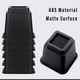 Bed Furniture Risers, Heavy Duty Table Legs Extenders in Heights of 3