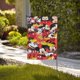 thumbnail image 4 of Bandera de jardín de temporada de Mickey Mouse, bandera de doble cara, bandera navideña para decoraciones navideñas al aire libre., 4 of 8