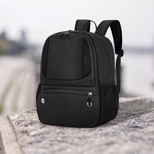 Mochila de fútbol con bolsas deportivas de compartimento de pelota y zapato para jugadores de baloncesto