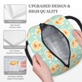 thumbnail image 3 of Yiaed Cute Duck Print Lunch Bag Adult Insulated Lunch Box, Leakproof Cooler Food Lunch Containers Reusable High Capacity Lunch Tote Bags-One Size, 3 of 6