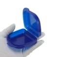 thumbnail image 3 of Caja de Braces Única 1 Pc con Agujeros de Ventilación Caja de Almacenamiento Compacta Transparente Azul Oscuro, 3 of 5
