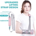 thumbnail image 3 of ENLUNTRA Carpal Tunnel Wrist Brace Night Support for Right Hand Wrist Splint with Replaceable Splints and Sling Pink, 3 of 8