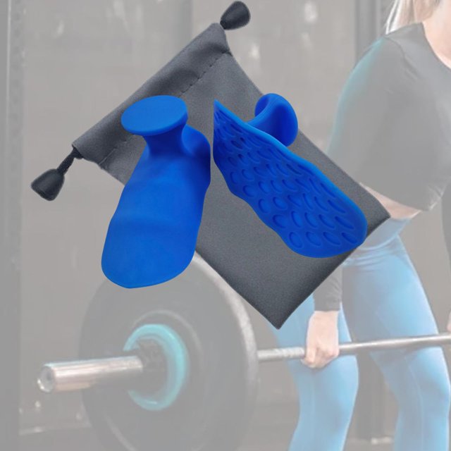Colaxi 2 Pcs Gants de Musculation Sans Doigts Gants d'Entraînement Antidérapants Coussinets de Renforcement Polyvalents pour Entraînement de Musculation Bleu