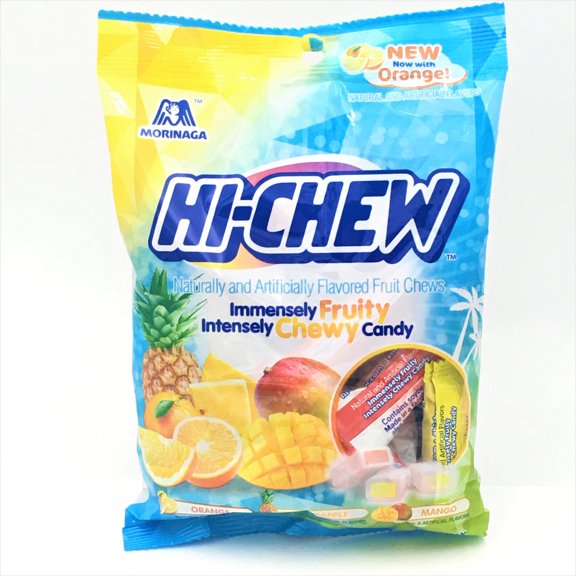 Morinaga Hi-Chew Fruity Chewy Candy - Tropical Mix 3.53 oz
