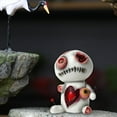 thumbnail image 3 of Quemador de cono de incienso Electryouke muñeca de dibujos animados B-Blanco, 3 of 6