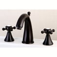 thumbnail image 6 of Kingston Brass Widespread Bathroom Faucets With Brushed Nickel KS2978BX, 6 of 7