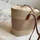 thumbnail image 2 of Bolso Hombro para Mujer Paja Tejido A Rayas Gran Capacidad Ir Compras Y Trabajar, 2 of 9