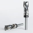 thumbnail image 5 of Whoamigo Compression Flush Trim 1/4" Shank 6mm Shank Durable CNC Router Bit Carbide Alloy, 5 of 8