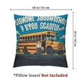 thumbnail image 4 of School Bus Driver I May Not Be Rich But My Job is Priceless Throw Pillow, Multicolor, 4 of 7