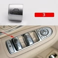 thumbnail image 4 of Car Interior Window Glass Lifter Button Switch For Mercedes Benz C Class W205 C180 C200 C260 C300 C63 W204, 4 of 5