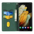 thumbnail image 3 of TECH CIRCLE for Samsung Galaxy S23 Ultra Wallet Case,Shockproof Magnetic Closure PU Leather Folding Stand Full Protective Cover with Wristlet Strap Card Holder for Galaxy S23 Ultra 6.8" 2023, Green, 3 of 7