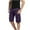 01 Purple, variant on Awdenio Cargo Shorts for Men Casual Expandable Waist Lightweight Water Resistant Quick Dry Fishing Hiking Shorts