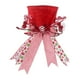 thumbnail image 3 of Sombrero de copa con lazo para la parte superior del árbol de Navidad, ideal para decorar la escena, como recuerdo de fiesta. Estilo A, 3 of 9