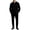 A208-Black, variant on Two Piece Outfit Sets for Men Long Sleeve Button Down Shacket Jacket and Drawstring Jogger Pants Matching Set Casual Walking Suit