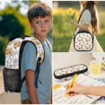 thumbnail image 5 of HUIACONG 4pcs Reading Capybara Backpack for Kids Girls Boys School Bag Set with Lunch Box Pencil Case Water Bottle Sleeve Preschool Primary Schoolbag Elementary Bookbag Lightweight Satchel, 5 of 7