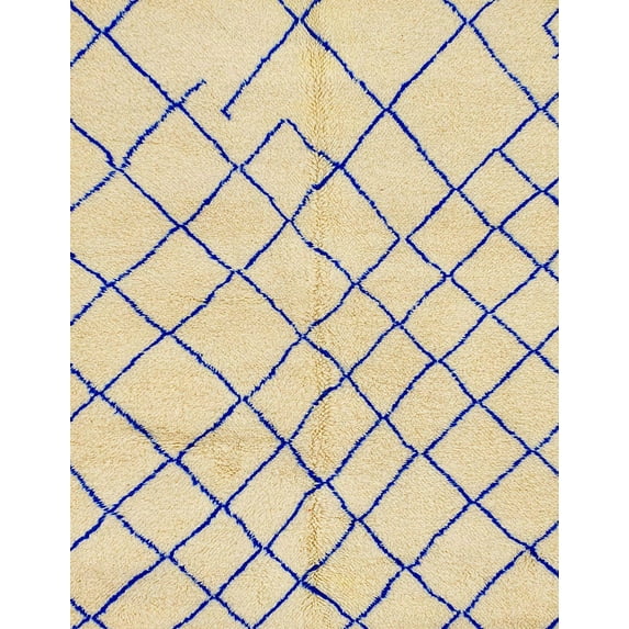 Ahgly Company Indoor Rectangle Abstract Sun Yellow Solid Area Rugs, 5' x 8'
