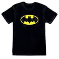 thumbnail image 3 of Batman - Camiseta Logotipo para Adultos Unisex (Negro/Amarillo), 3 of 4