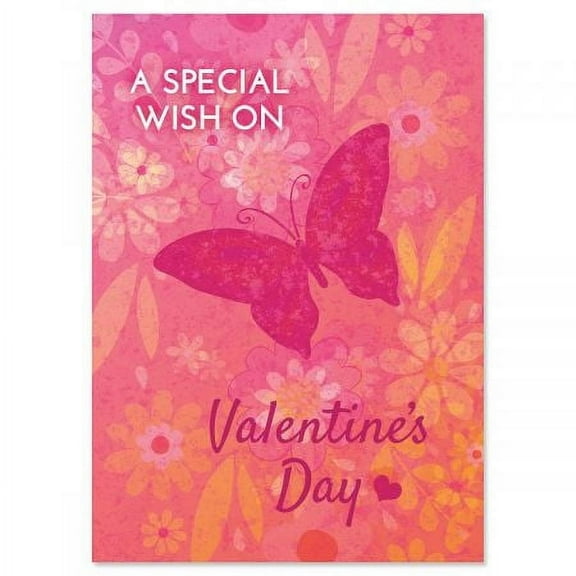 Current Butterfly Valentine's Day Greeting Cards - Set of 8 (1 Design), 5"x7"