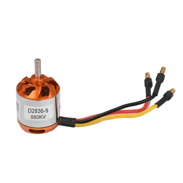 Motora Irfora D2836-9 880KV Motor sin escobillas Outrunner de alto rendimiento para DIY modelo avión RC coche Mini multicóptero helicóptero Quadcopter Irfora Motora