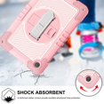 thumbnail image 6 of Xyhop Case for Samsung Galaxy Tab A9+ 11-inch 2023,Rotating Stand with Hand Shoulder Strap, 6 of 9