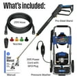 thumbnail image 2 of Westinghouse 3400 Max PSI, 2.0 Max GPM Electric Pressure Washer with Brushless Motor, 5 Nozzles & Soap Tank, 2 of 11