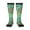 2 Black-1, variant on Colourful Tie Dye Pattern Women’s Knee High Crew Socks,Trouser Socks Comfortable, Breathable, Moisture-Wicking and Soft