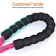thumbnail image 5 of Correa para perros de nailon reflectante, negra, ajustable, resistente y de alta calidad, de 150 cm, para perros grandes o medianos, ideal para correr, trotar y hacer senderismo (rosa)., 5 of 5