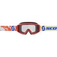 thumbnail image 3 of Scott Primal Clear Youth MX Offroad Goggles Red w/Clear Lens, 3 of 3