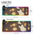 thumbnail image 3 of Ghosts and Pumpkin Light Wireless Charging RGB Gaming Mouse Pad Large Keyboard Mat Rubber Base 13 Light Modes, 3 of 6