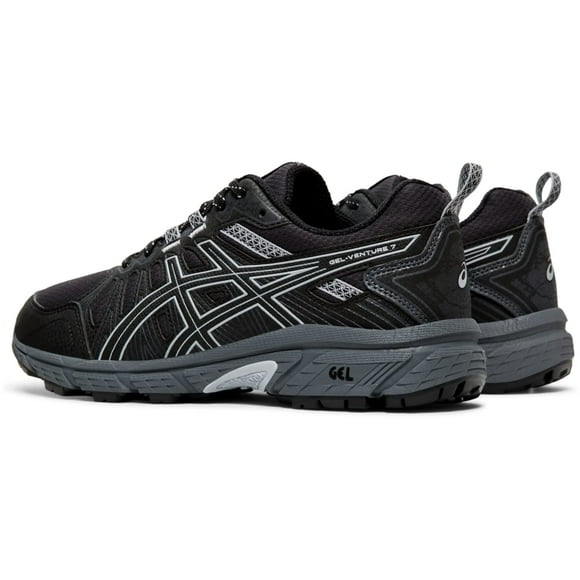 ASICS Women s Gel-Venture 7 Running Shoes, 8, Black Piedmont Grey