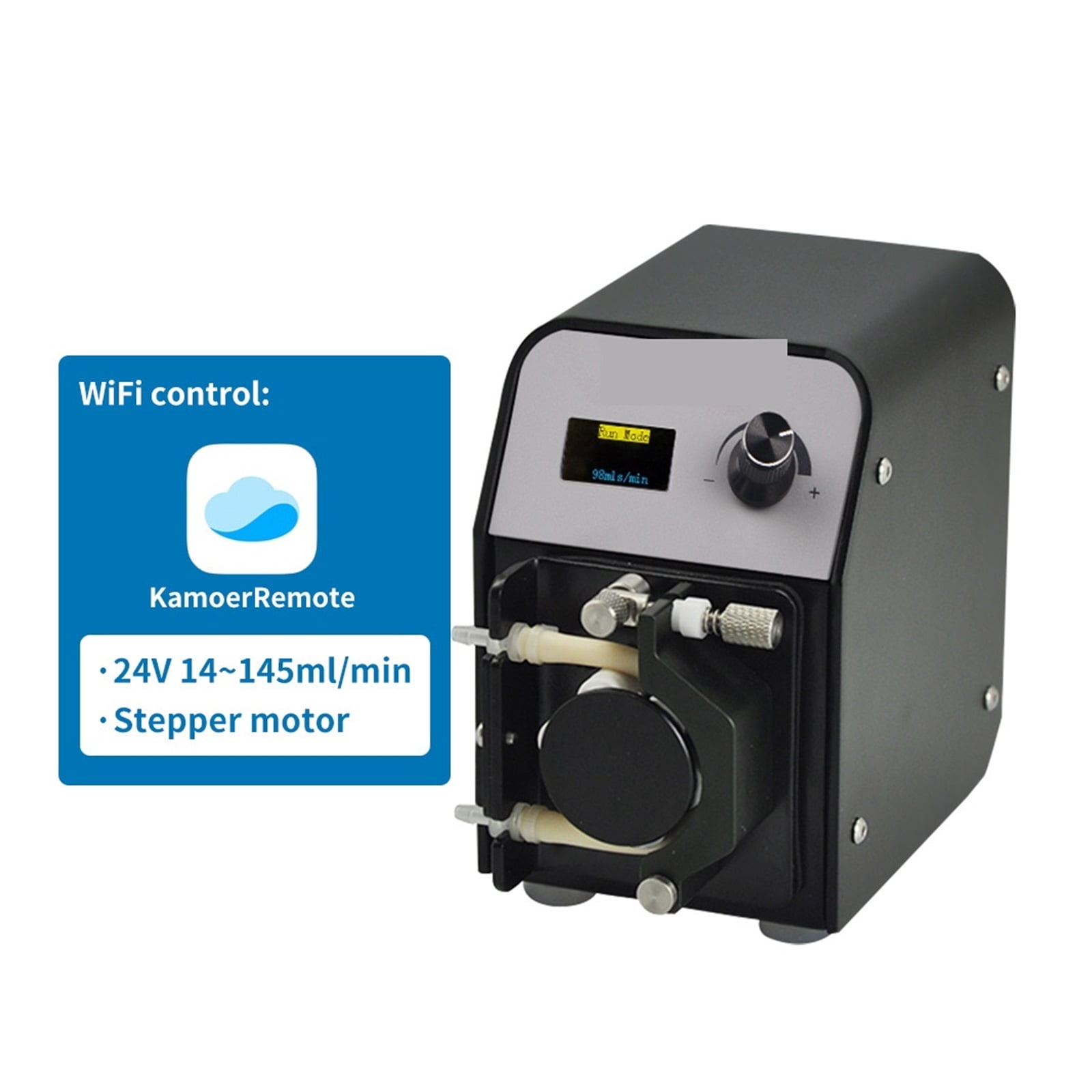 KCS PRO2 Intelligent Lab Peristaltic Pump 24V Low Flow High Precision Stepper Motor Dosing Pump For Lab And Aquarium ,Support Speed Adjustment