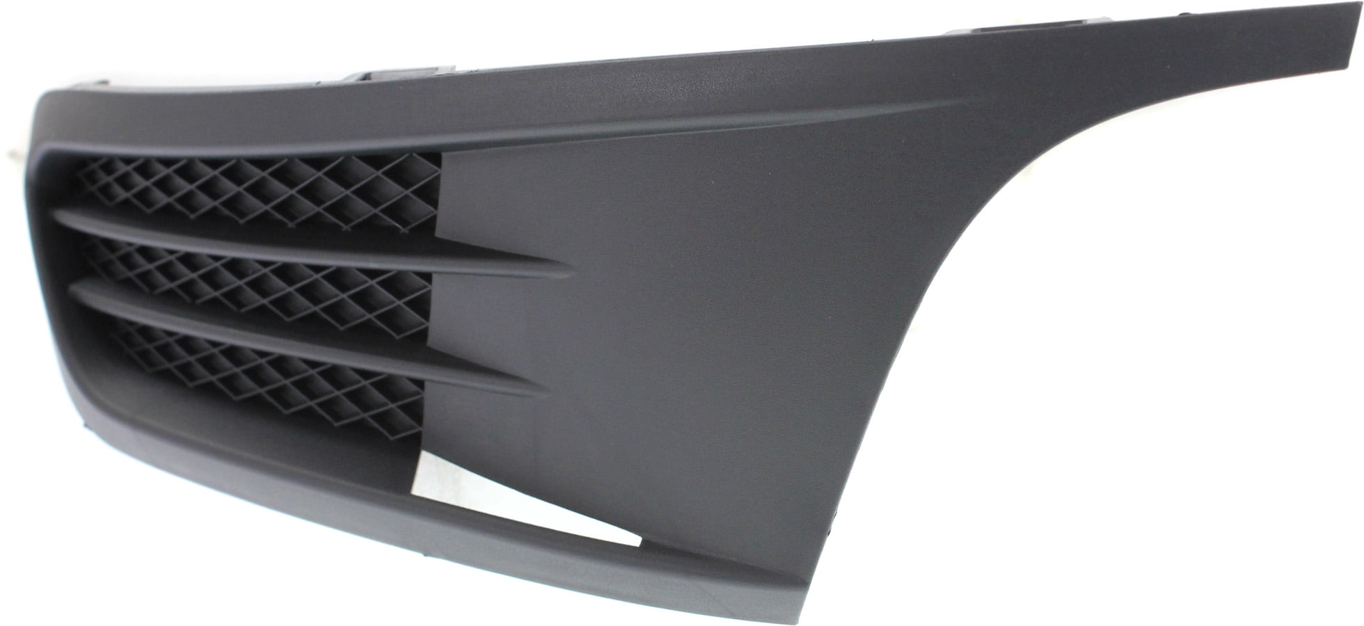 Fog Light Cover Compatible with 2011-2014 Volkswagen Jetta Left Driver Black