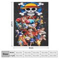 thumbnail image 2 of One Piece Throw Blanket Fleece Blanket for Couch Bed Travel Home, Luxury Plush Cozy Fuzzy Blanket Super Soft Warm Lightweight, 2 of 8