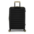 iFLY Hardside Fibertech Limited Edition Collection Checked Luggage, 28", Black