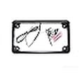 thumbnail image 3 of XTC Power Products Motorcycle UTV 6" 6 LED Black License Plate Frame, 3 of 3