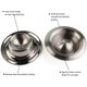 thumbnail image 3 of Stainless steel egg cup holder, set for soft-boiled eggs, tableware, kitchen utensils, 3 of 5