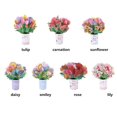 thumbnail image 3 of 3D Pops-Up Bouquet Forever Paper Flowers For Birthday Anniversary Greeting Card, 3 of 3