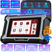 ANCEL Car Diagnostic Scan Tool, Engine ABS SRS Transmission Diagnostic Scanner, OBD2 Scanner Code Reader with 7 Resets, ABS Bleeding, BMS SAS Oil Reset, Lifetime Free Update, Online Customer Service