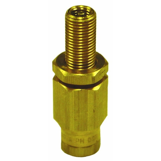 Firestone Industrial Helper Spring Inflation Valve 3032 Air Tank Fill Valve; 1/4 Inch Tubing; Brass; Set Of 25