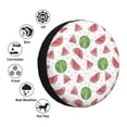thumbnail image 4 of Rateoe Hand Drawn Watermelon Pattern Tire Cover Wheel Protectors Weatherproof Wheel Covers Universal Fit for Trailer Rv SUV Truck Camper Travel Trailers Accessories-14 inch, 4 of 6