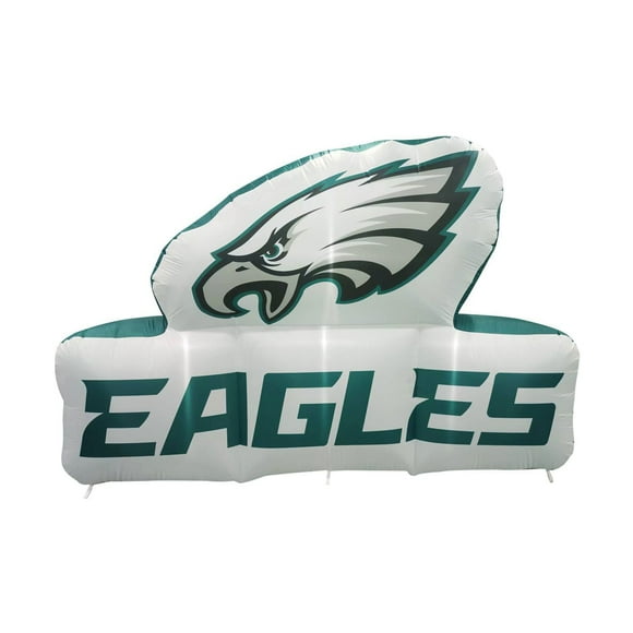 Logo Brands Philadelphia Eagles Pre-Lit 7’x10’ Team Inflatable
